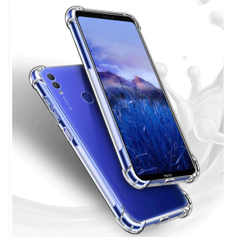 Чехол для Huawei Honor Note 10 прозрачный мягкий чехол из ТПУ задняя крышка Note10