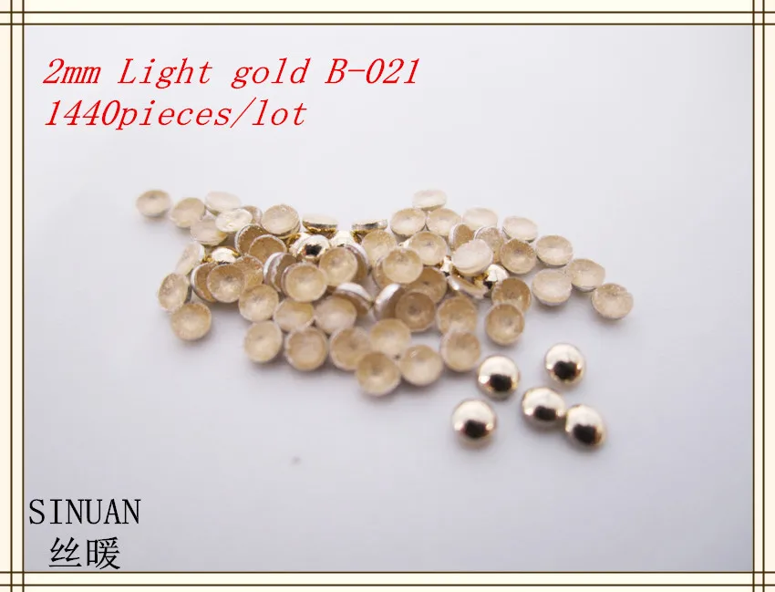 2mm light gold_