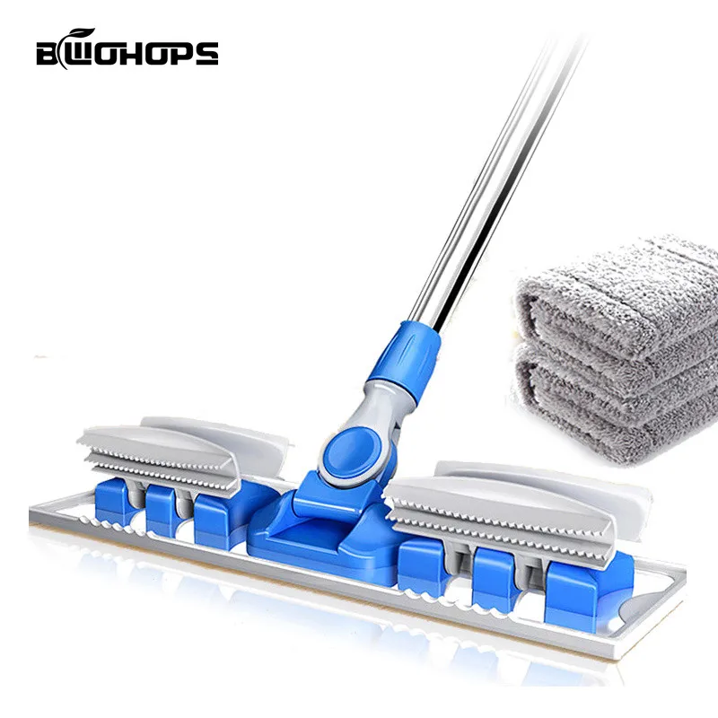 Upgrade 30 ° Scraper Cleaning More Simple Household Flat mop