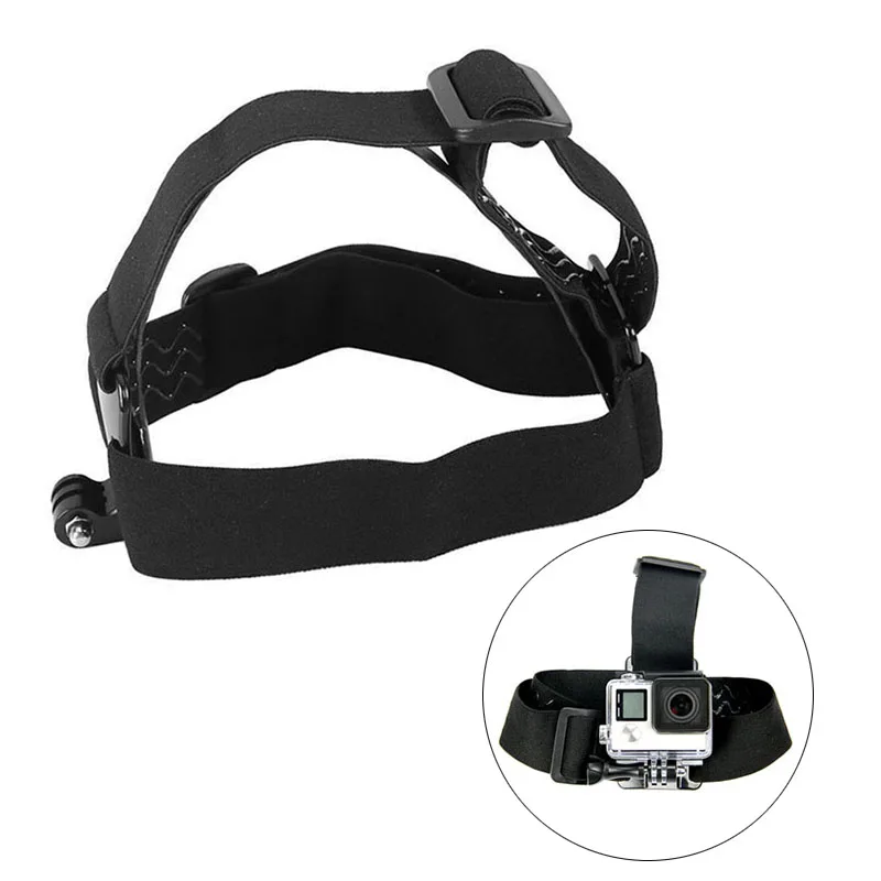 

Action Camera Head Strap Mount Sport Cam Helmet Compatible GoPro Hero 3 4 HD 2 B2Cshop