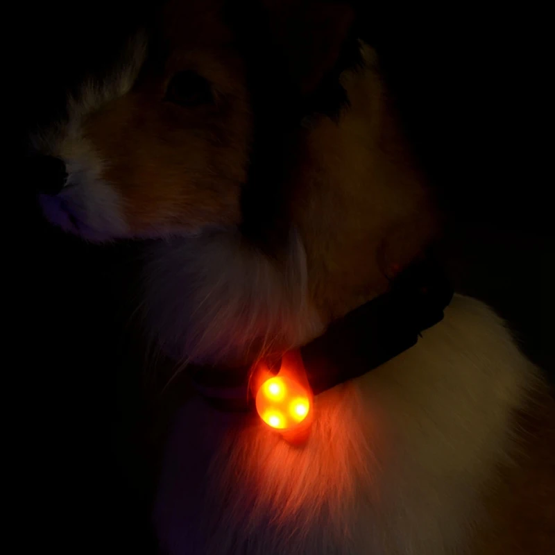 

Cute Cats Dogs Collar Pet Dogs Safe Night Walking Light LED Pendant Outdoor Lights Pet Dog Accessories