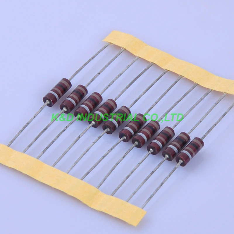 

10pcs Carbon Composition vintage Resistor 0.5W 100R 0.33ohm 5 %