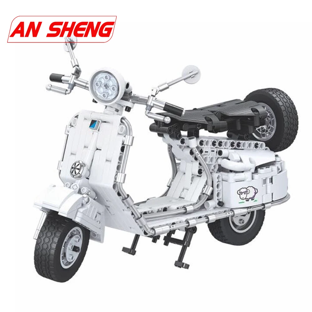 Technic Moto мотоцикл DIY новая педаль строительные блоки Совместимые все бренды