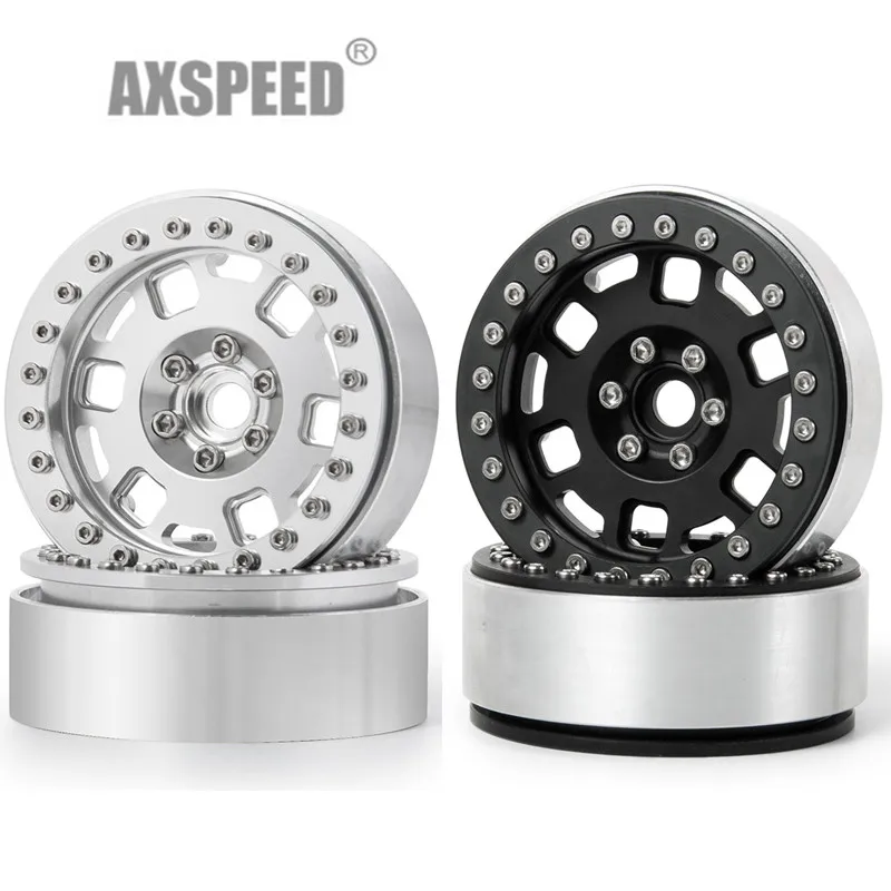 

2.2 inch Beadlock Wheel Rims #26 tide color for Axial Wraith 90018 1/10 RC Crawler