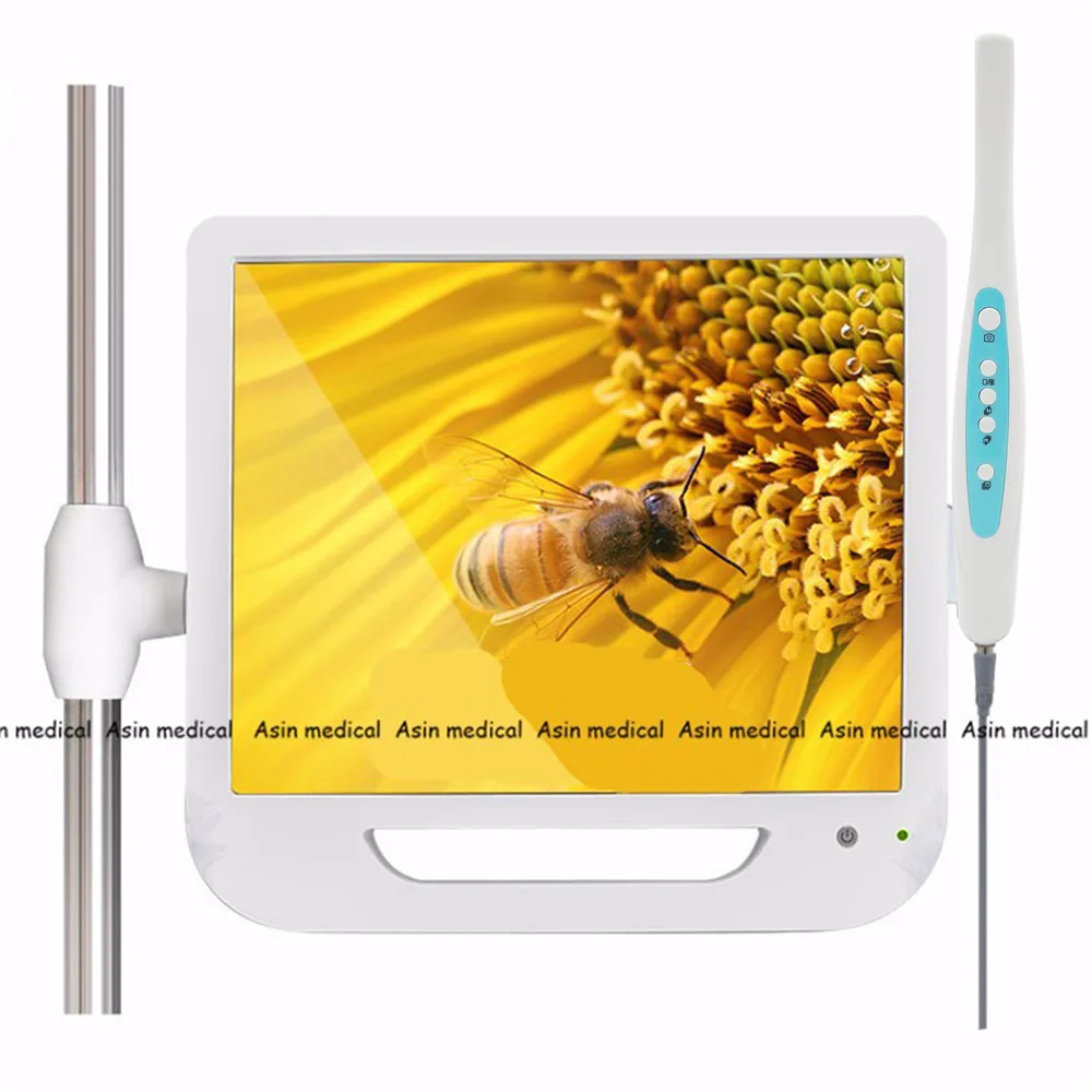  New Arrival 17 Inch Monitor USB / Wifi Intraoral Endoscope Endoscope Camera 6 Led Camera Dental Cam - 32787432009