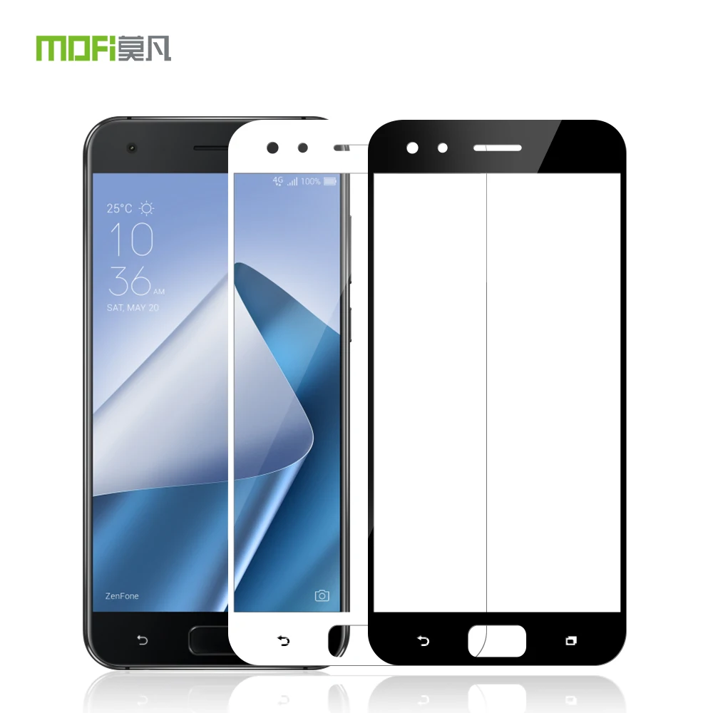 Для Asus Zenfone 4 Pro ZS551KL защита экрана Оригинал Mofi HD 9H полное покрытие Защитная пленка