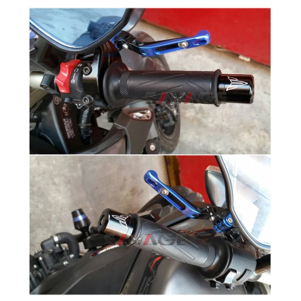 Руль Ручка бар концы слайдер для YAMAHA MT 07 09 10 TDM850 TDM900 SMAX 155 аксессуары мотоциклов CNC