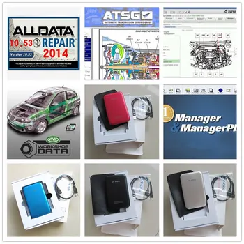 

Newest Version Alldata 2017 Repair Software v10.53 + Mitchell on demand +moto heavy truck+KSD 47 in1 1TB HDD for all cars trucks