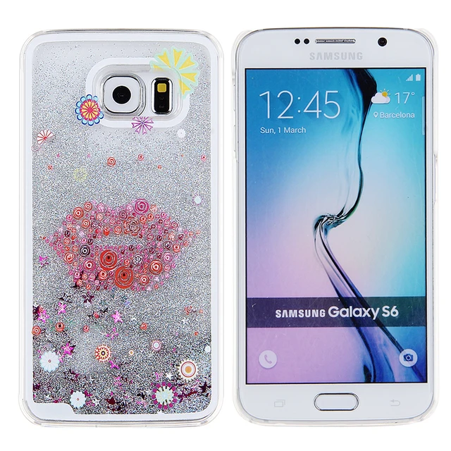 IKASEFU Flowing Glitter Liquid Case for Samsung Galaxy S6 S6 Edge Coque  Cover for Samsung Galaxy S6 Edge S6 Case Plastic Funda - AliExpress