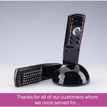 Электрический массажный гребень от выпадения волос растут новые волосы улучшают качество волос Здоровье инфракрасный/озоновый лазер персональный уход