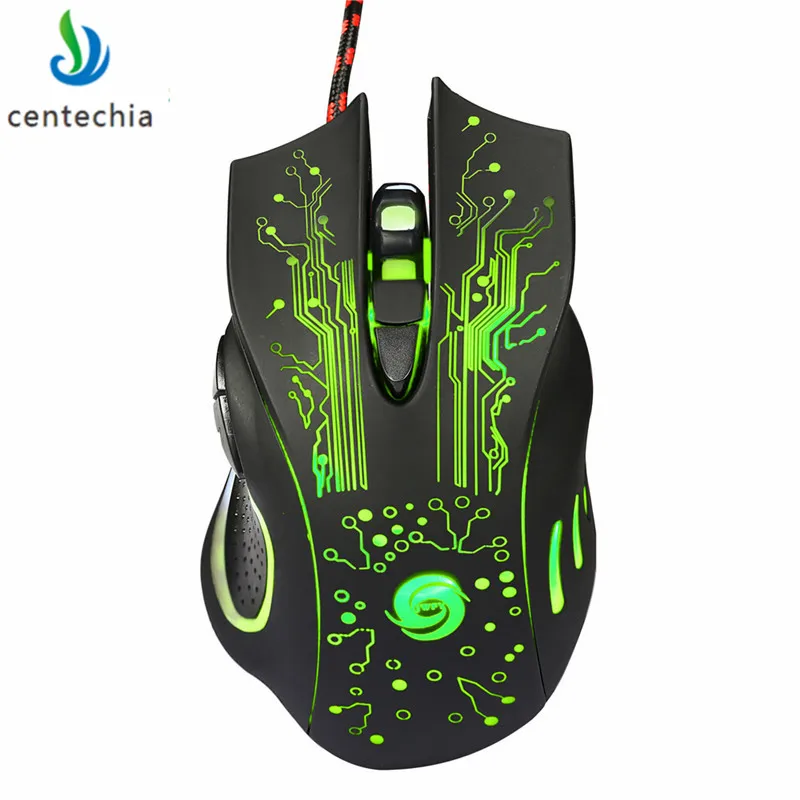 Новинка 2018 оригинальная геймерская мышь Centechia компьютерная игровая 3200 DPI 6 кнопок