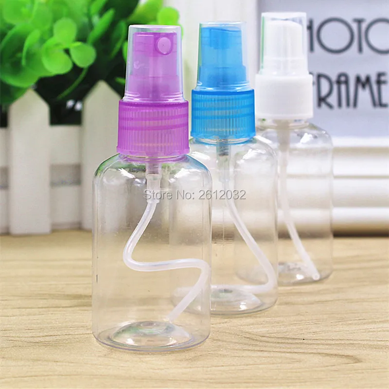 Plastic atomizers spray bottle 50ml Liquid Container Empty Spray Bottle