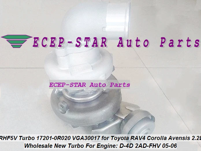 RHF5V Turbo 17201-0R020 17201-0R021 17201-0R022 VGA30017 VAA30017 VBA30017 VCA30017 for Toyota RAV4 2.2L D-4D 2AD-FHV 05-06 (3)