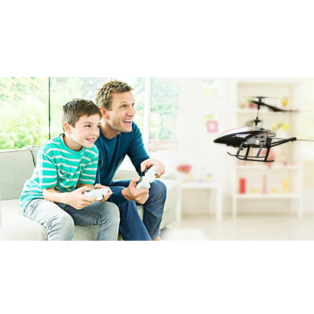 RC вертолет 3.5CH Радиоуправляемый вертолет с светодиодный свет Квадрокоптер устойчивый к тряске летающие игрушки модель, подарок для детей#20
