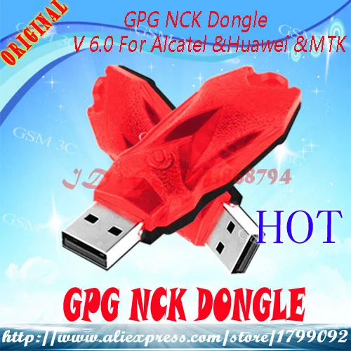 

Original GPG NCK Dongle For Alcatel &Huawei &MTK Vodafone ZTE ,BlackBerry,HTC,Sony,