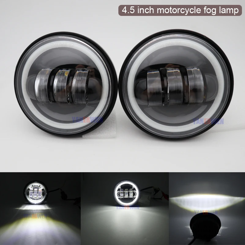 

Motorcycle accessories Latest integrated 4.5 inch motorcycle fog light led,led fog light for motorcycle