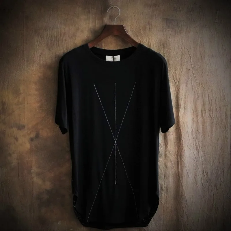 Irregular New Tshirt font b Mens b font T font b Shirts b font Fashion 2017