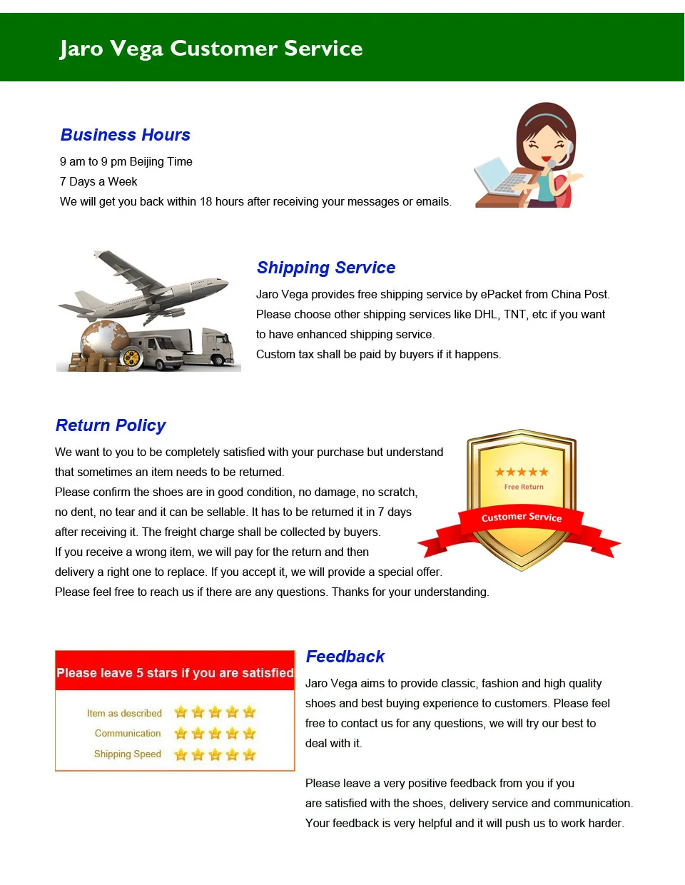 customer service