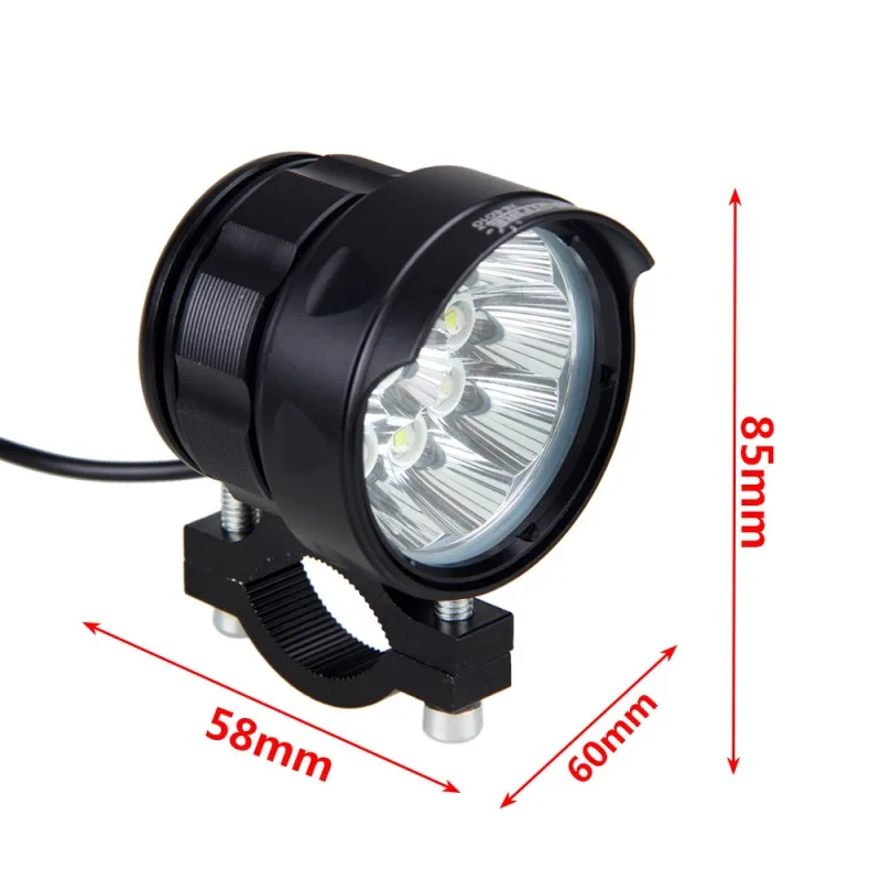 Discount Super Bright Lamp 20000 Lumen 10x XM-L T6 LED Front Bike Headlight 3 Modes Bicycle Light  Bike Accessories 1