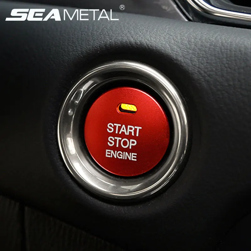 Auto Start motore pulsante sostituire di arresto interruttore a chiave accessori decorazione