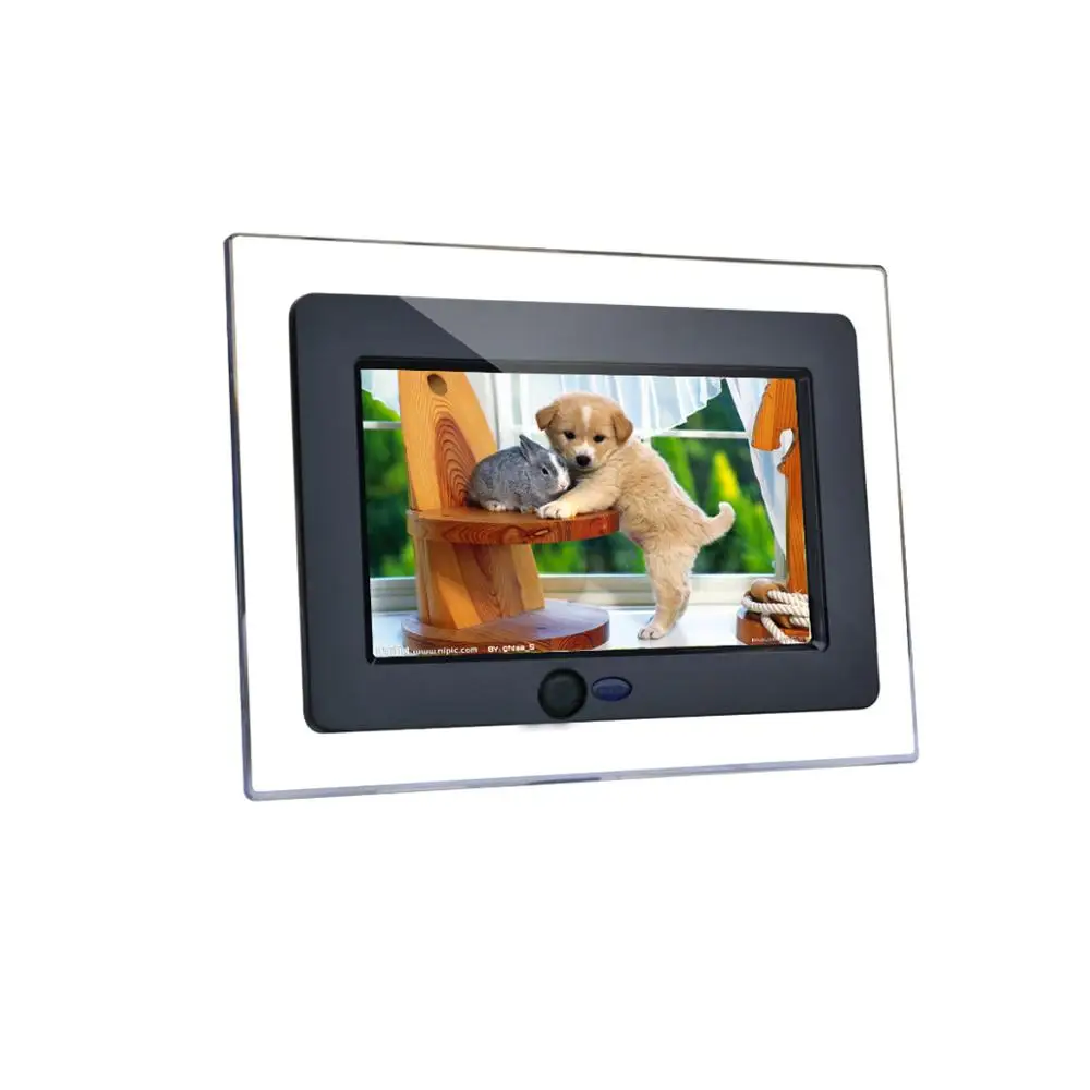 

HD digital photo frame lcd Acrylic displayer built-in motion sensor for Child learning for Advertising display for festival for