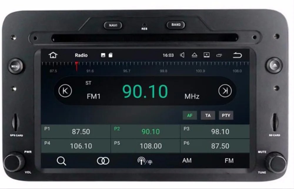  FREE GIFTS ROM 16G 2GB RAM Android 7.1 Car DVD Player GPS for Alfa Romeo 159 Sportwagon Spider Brer