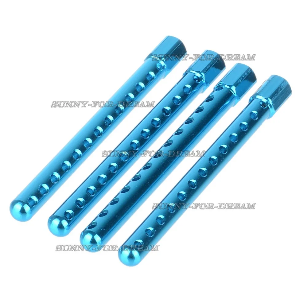 HSP 02144 синие детали для обновления RC 4 шт алюминиевый корпус 122037 1/10|body post|rc partsbody rc |