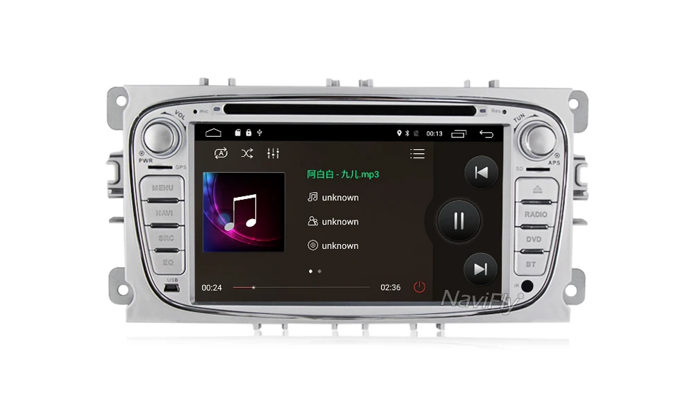 Flash Deal NaviFly Android 7.1 Car dvd multimedia player radio For FORD Mondeo S-MAX C-Max FOCUS 2008 2009 2010 2011 with GPS Navi 4G WIFi 19