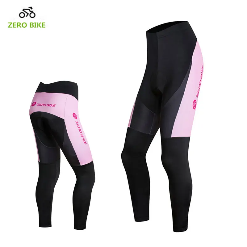 ZEROBIKE Spring&Autumn Women Cycling Pants Long Bike Pants Quick Dry 4D