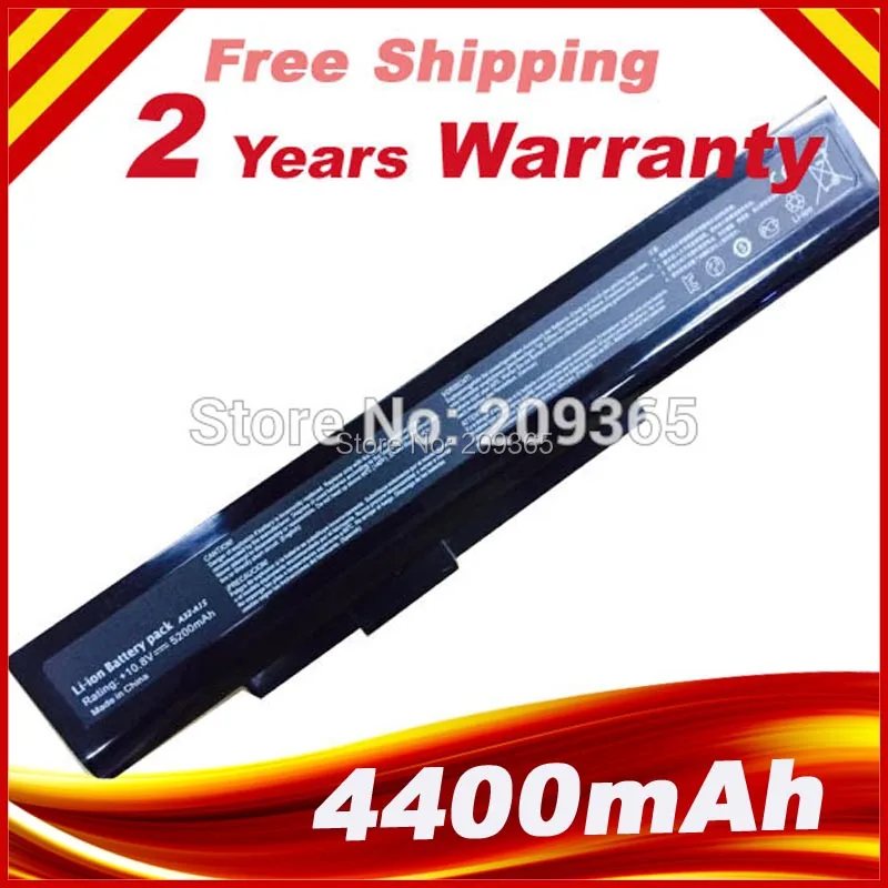 Новый Сменный аккумулятор для ноутбука MSI A6400 CR640 CR640MX CR640X CX640 CX640DX CX640MX|battery for msi|laptop
