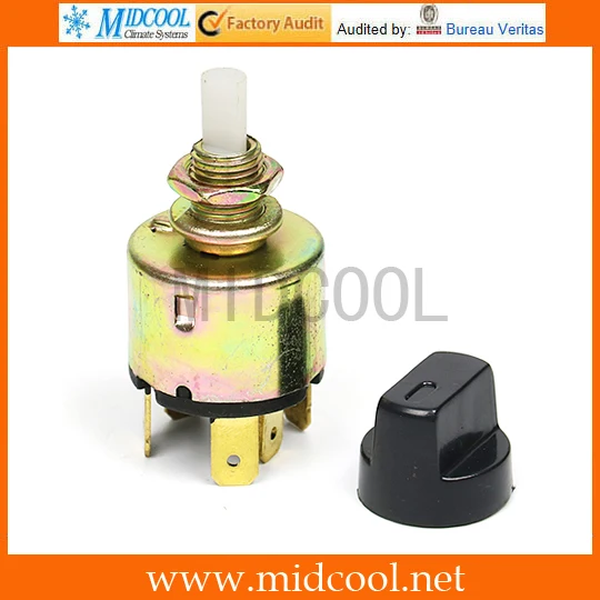 

Description: Universal Type Car A/C Air Condition Switch 3 Position 5 Pin