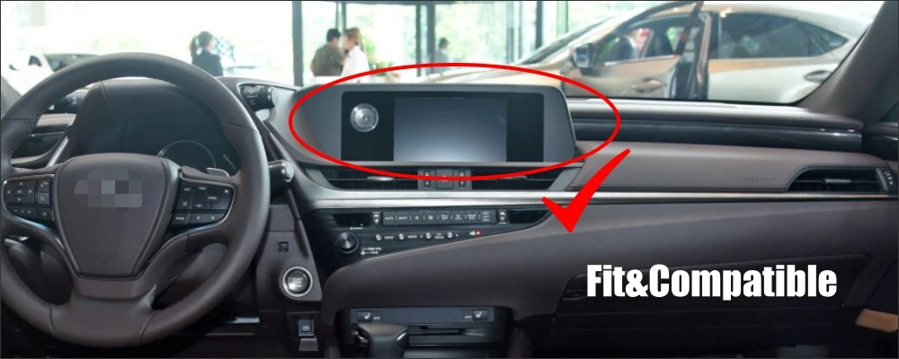 Best YESSUN 12.3" For Lexus ES 300h 2018 Car Android Carplay Radio GPS Navi Player maps Navigation Media Stereo Hi-Fi WiFi no DVD 1