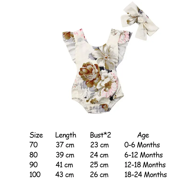 Infant Newborn Baby Girls Romper Summer Baby Clothes Flower Watermelon Print Tassel Jumpsuit Playsuit Sunsuit Baby Girl Costumes