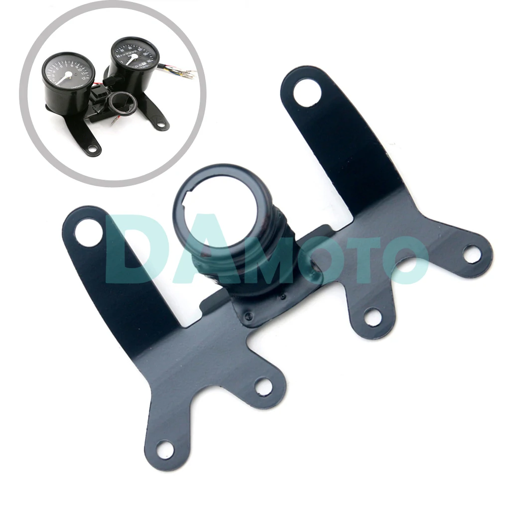 

Universal Motorcycle Speedometer Tachometer Gauge Mount Bracket Retro Refit Meter Support for CG125 GN125 WY125