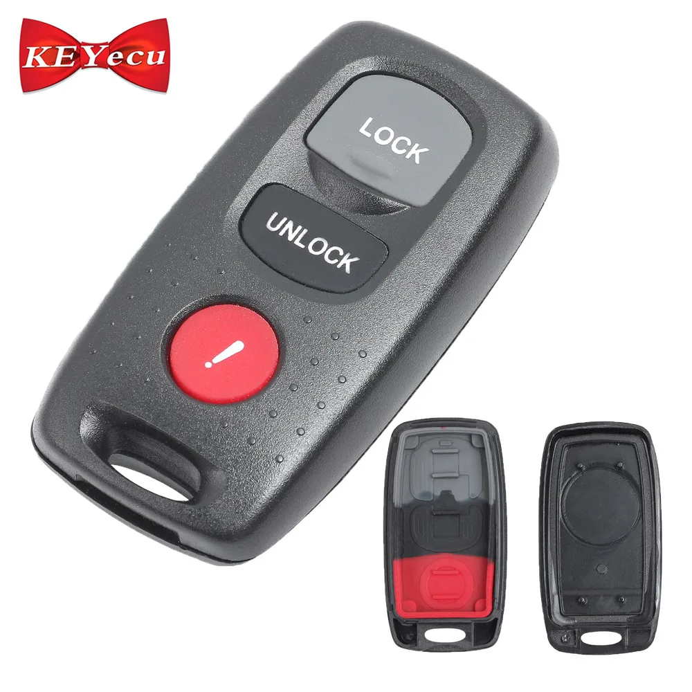 KEYECU for MAZDA 3 6 MPV Protege 5 Replacement Remote Key Shell Case