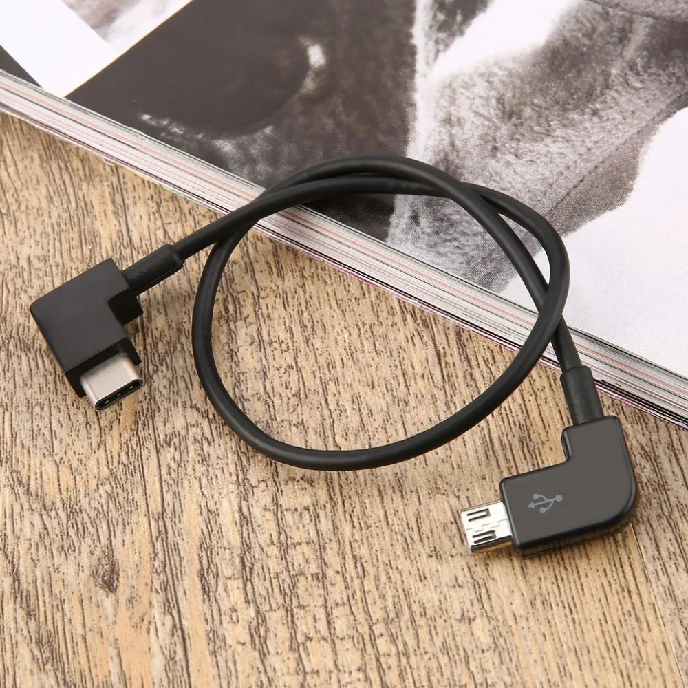 Портативный Компактный Micro USB OTG кабель для передачи данных для Android для передачи данных типа C идеально подходит для DJI Spark и для Mavic Pro