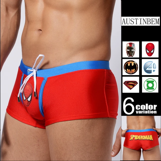 Best Offers Austinbem Men Swimwear Sunga Melting Mens Swim Briefs Patchwork Men'S Swimming Trunks Zwembroek Heren Maillot De Bain Homme20304
