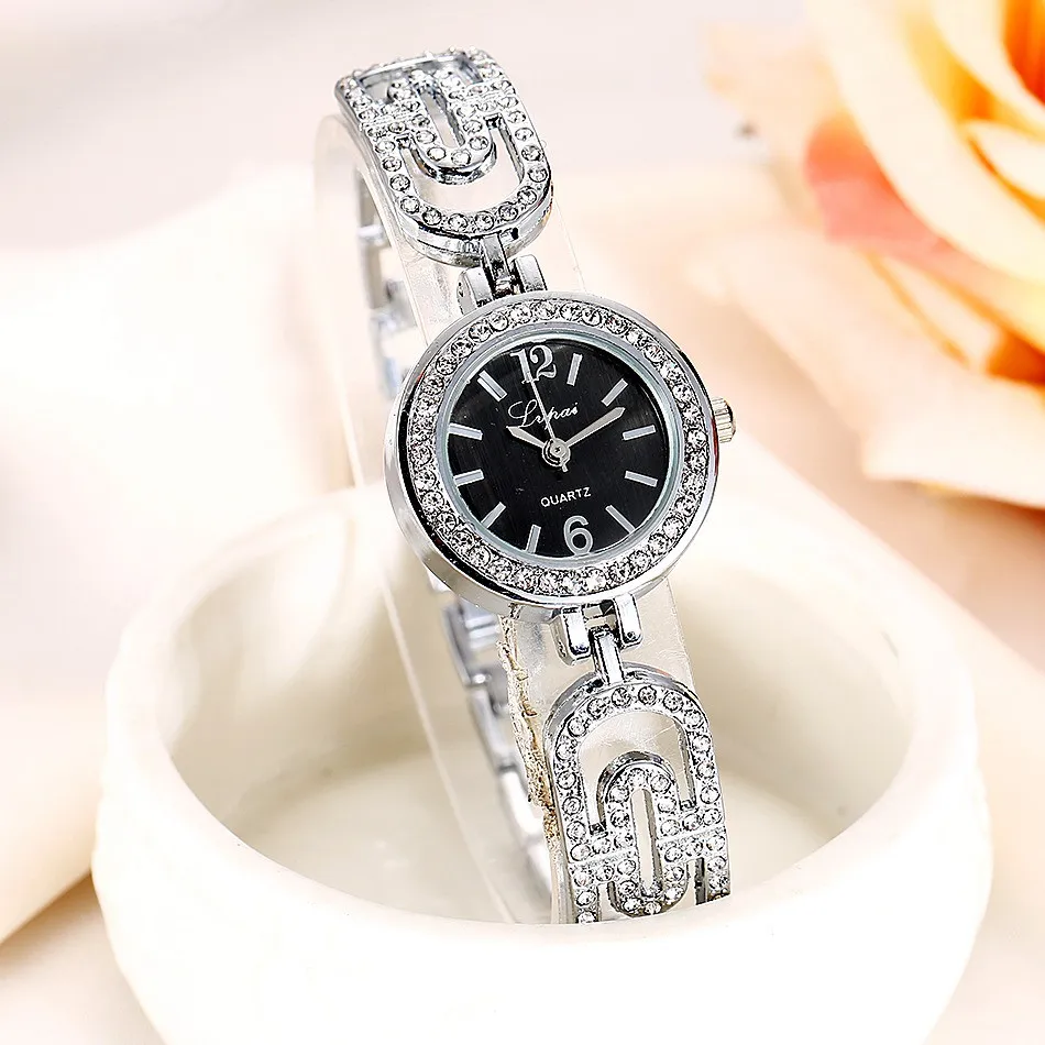 Платье наручные часы Relogio Feminino подарок Vente chaude De Mode De lux Femmes Montres Femmes браслет Montre часы Grind часы - Цвет: D