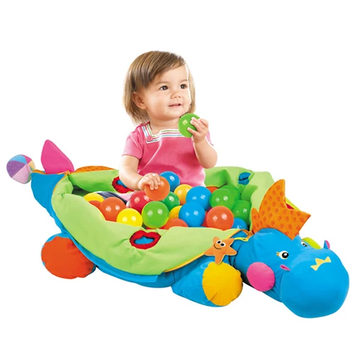 Красочное мягкое детское одеяло игровой коврик bb динозавр игрушки с шарик водорослей надувной бассейн мультфильм игровой коврик волнистый шар