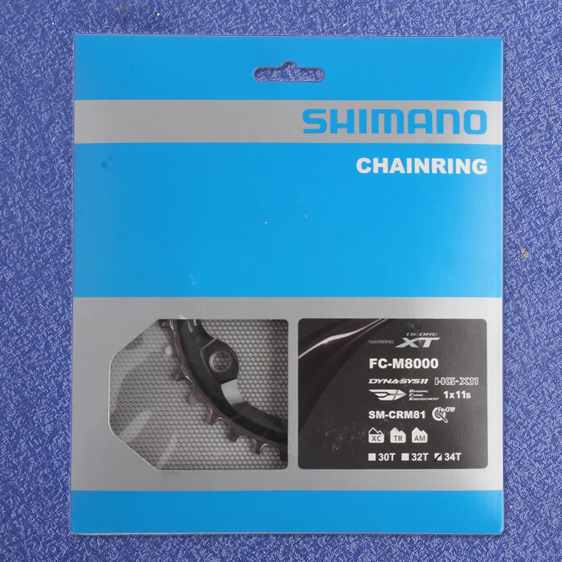 Shimano-XT-M8000-SM-CRM81-DYNA-SYS11-Wide-Narrow-32T-34T-Chainring-for-1x-Driver-System