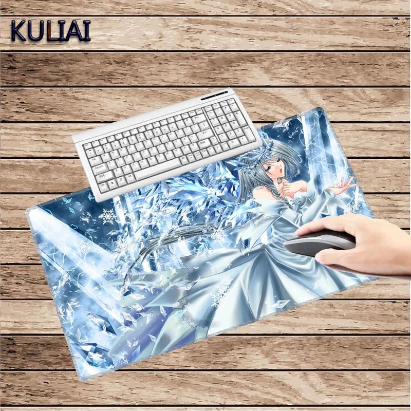 XGZ сексуальный коврик для мыши для девочек аниме клавиатура плеер ПК черный клевер Senran Kagura аксессуары для ноутбуков Xl игровой коврик для мыши Коврик для стола