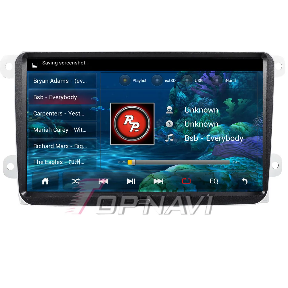 Cheap Topnavi 9" Quad Core Android 6.0 Car GPS Navigation for VW Magotan Autoradio Multimedia Audio Stereo,NO DVD 1