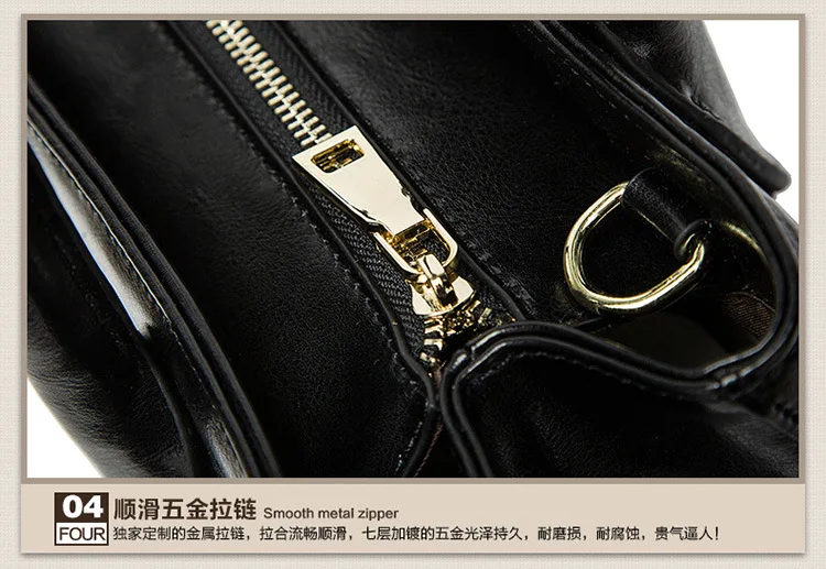 Real leather Luxury Women Handbag Shoulder Tote Bag Black Casual Ladies Leisure Crossbody Hand Bags (28)