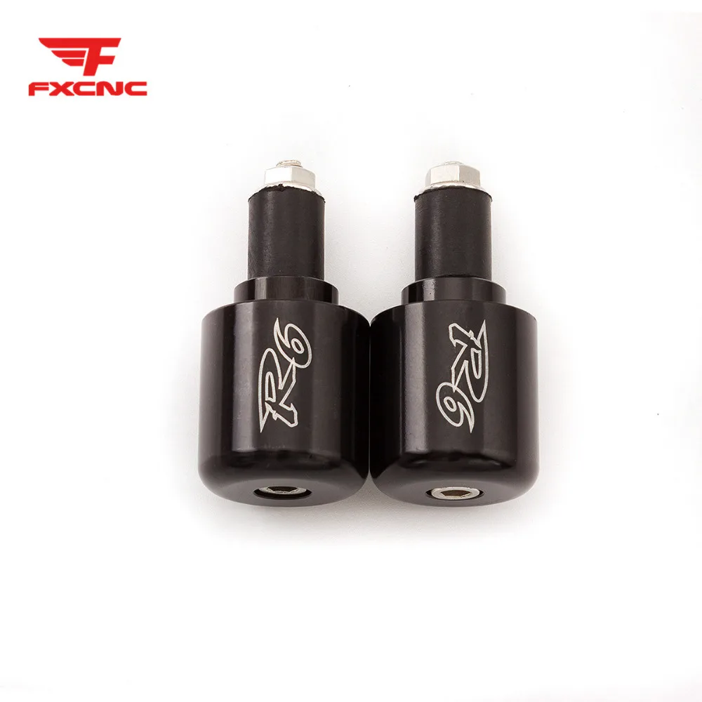 

For Yamaha YZF-R6 2006 - 2016 Motorcycle Handlebar Counterweights Plug Slider Handle Bar End Grips For YZF R6S 2006 - 2009 2008