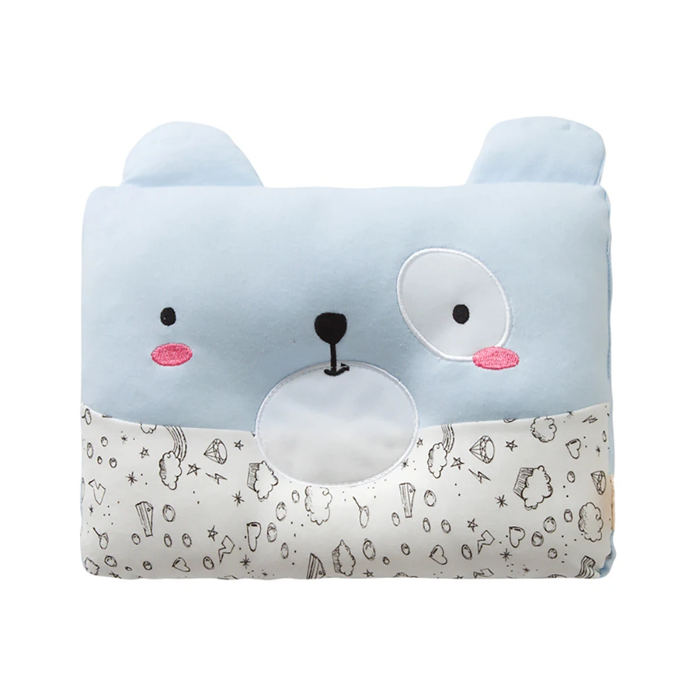 

Baby Cartoon Pillow Cotton Infant Headrest Sleep Positioner Anti Roll Cushion Newborn Sleeping Bedding Decor Room Accessory Z005