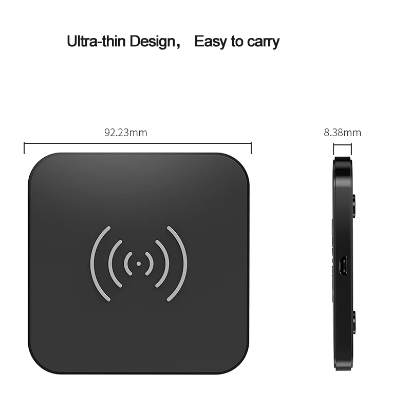 [Ци Беспроводное Зарядное Устройство 10 Вт], CHOETECH Беспроводное Зарядное Устройство Зарядки Pad для Samsung Galaxy S6 S7 Edge Google Nexus 4/5 Lumia 920 Зарядное устройство для Xiaomi mi 9