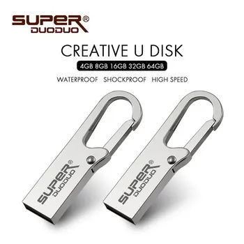 

Big Discount flash usb disk 16gb 8gb High Speed USB stick 128gb Pen Drive Metal USB Flash Drive Pendrive 64 gb 32gb Memory Stick