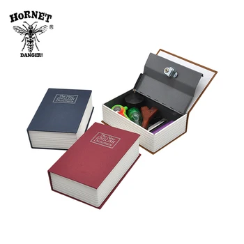 

High Quality Dictionary Hidden Secret Book Design Valuables Safety Storage Case/Box Money Cash Box Security Key With Lock