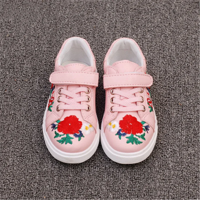 Scsech New Kids Shoes For Girls Fashion Children Casual Shoes Moccasins Printing Ultra-light comfortable Pu Shoes S8940 (27)