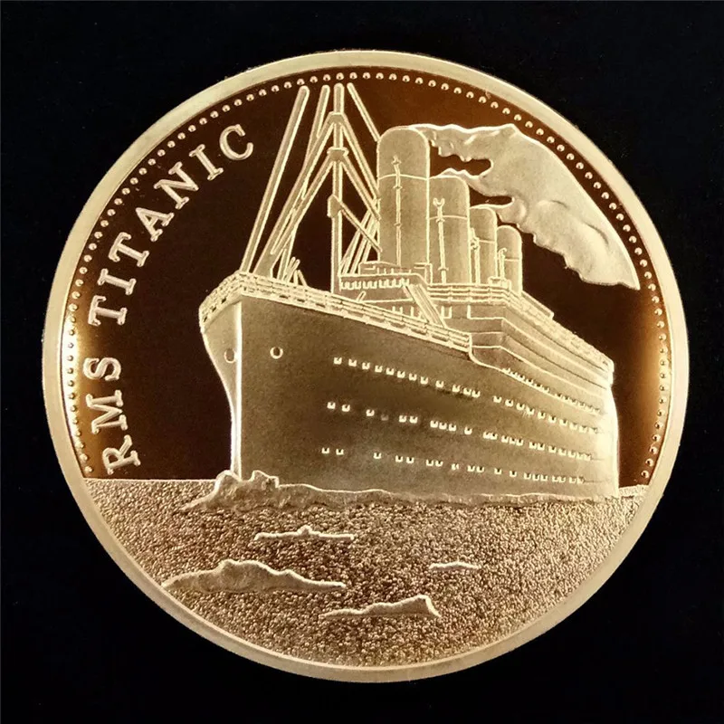 1PCS Commemorative Coin Titanic Ship Incident Collection BTC Bitcoin Arts Gifts Jewelry Finding Components 1PCS Commemorative Coin Titanic Ship Incident Collection BTC Bitcoin Arts Gifts Jewelry Finding Components